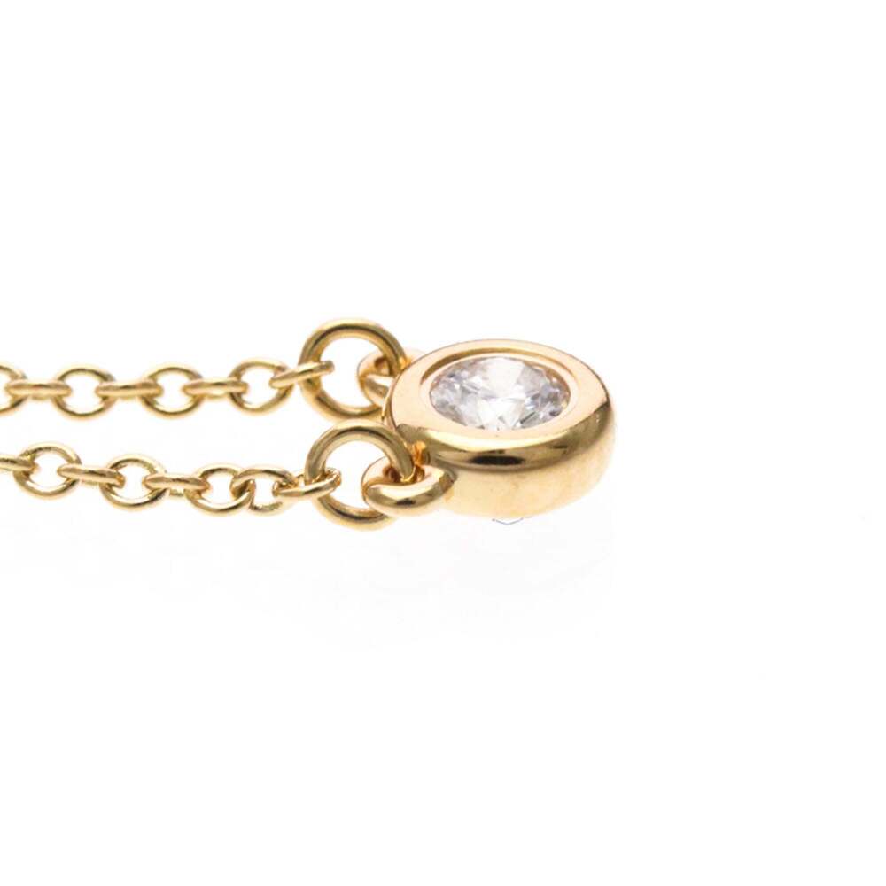 TIFFANY Authentic 18k Gold Diamond Necklace - Picture 5 of 16